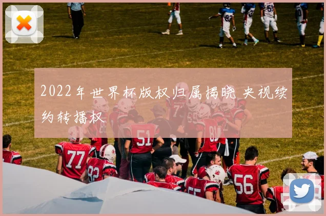 2022年世界杯版权归属揭晓 央视续约转播权